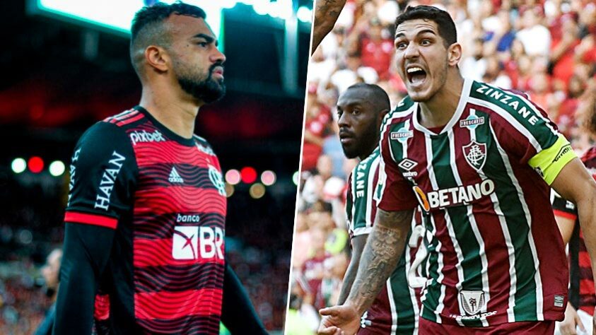 Fabricio Bruno (Flamengo) x Nino (Fluminense)