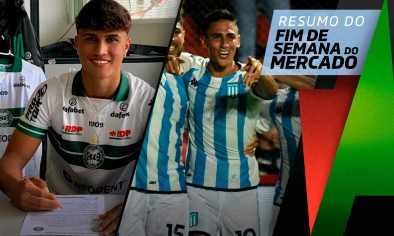 Atlético Mineiro tem interesse em meio-campista do Racing, Coritiba fecha com lateral-direito... tudo isso e muito mais você confere a seguir no resumo do Fim de Semana do Mercado!