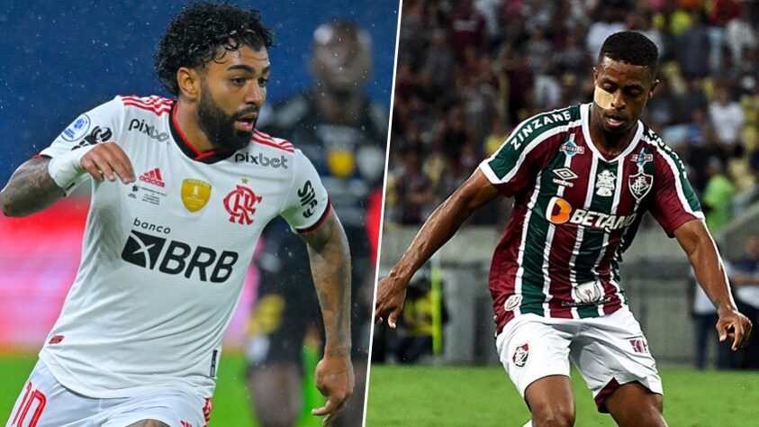Gabigol (Flamengo) x Keno (Fluminense)