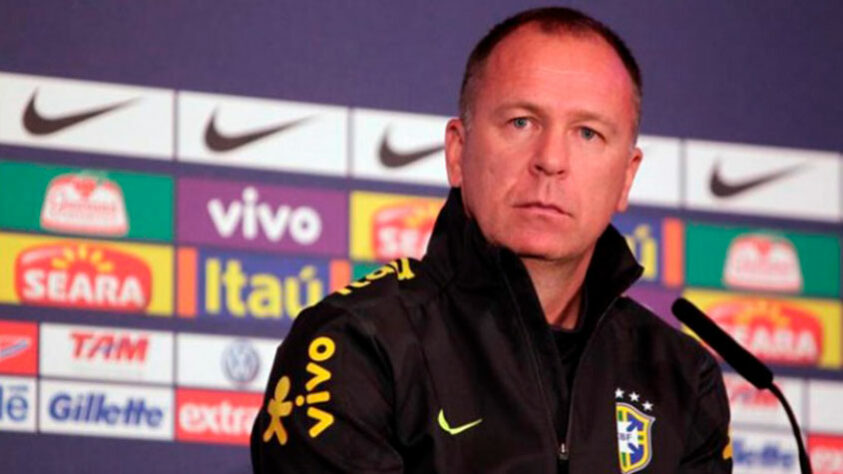 O técnico da Seleção Brasleira era Mano Menezes. 