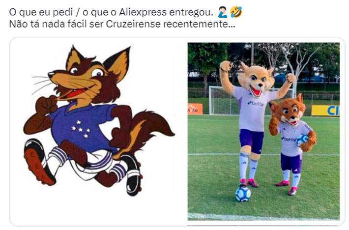 Patrulha Canina, Lulu da Pomerânia e Batoré: novos mascotes do Cruzeiro viram meme nas redes sociais.