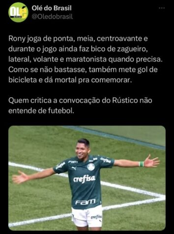 Torcedores fazem memes com lista divulgada por Ramon Menezes para o duelo entre Brasil e Marrocos