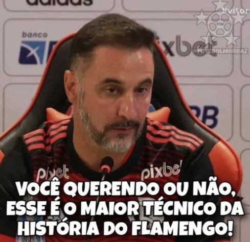 Que fase, Vítor Pereira! Rivais fazem memes após Flamengo perder título da Taça Guanabara para o Fluminense