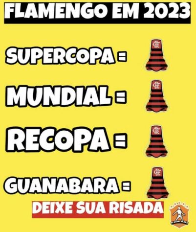 TABELA DE JOGOS DO FLAMENGO EM 2023 ONDE ASSISTIR DATA HORA LOCAL - CARIOCA  RECOPA SUPERCOPA MUNDIAL 