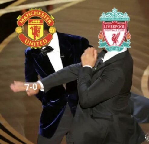 Memes brincam com goleada histórica por 7 a 0 do Liverpool sobre o Manchester United pela Premier League