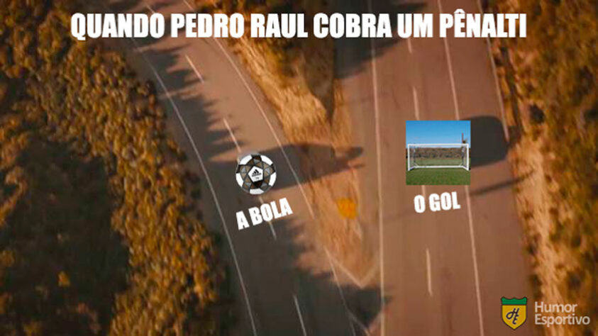 Após mais um pênalti perdido, desta vez contra o ABC pela Copa do Brasil, Pedro Raul sofre com os memes na web