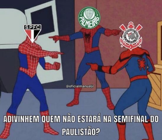 São Paulo é alvo de memes após eliminação precoce do Paulistão para o modesto Água Santa