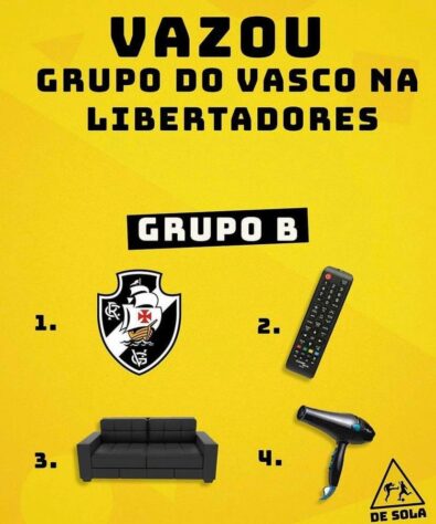 Definição dos adversários dos clubes brasileiros na fase de grupos da Libertadores inspirou memes nas redes sociais