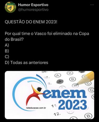 Vasco é eliminado da Copa do Brasil pelo ABC-RN, em São Januário, e rivais não perdoam nos memes