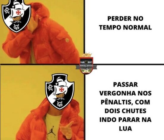 Vasco é eliminado da Copa do Brasil pelo ABC-RN, em São Januário, e rivais não perdoam nos memes