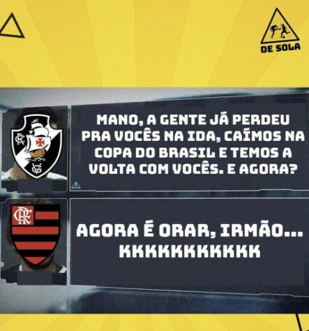 Vasco é eliminado da Copa do Brasil pelo ABC-RN, em São Januário, e rivais não perdoam nos memes