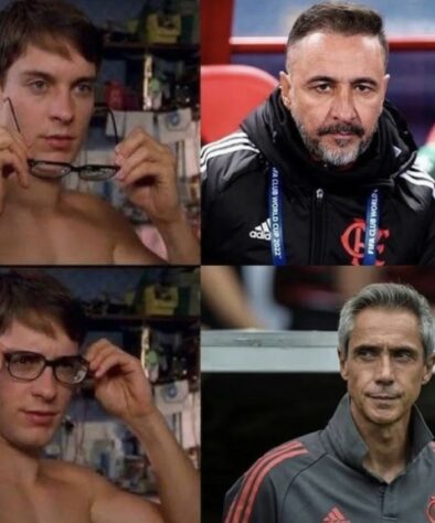 Que fase, Vítor Pereira! Rivais fazem memes após Flamengo perder título da Taça Guanabara para o Fluminense