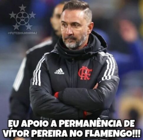 Que fase, Vítor Pereira! Rivais fazem memes após Flamengo perder título da Taça Guanabara para o Fluminense