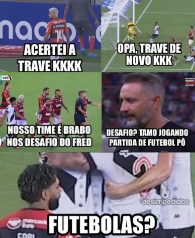 Campeonato Carioca: os melhores memes da vitória do Vasco por 1 a 0 sobre o Flamengo, no Maracanã.