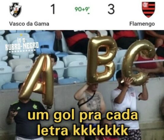 Campeonato Carioca: os melhores memes da vitria e classificao do Flamengo sobre o Vasco