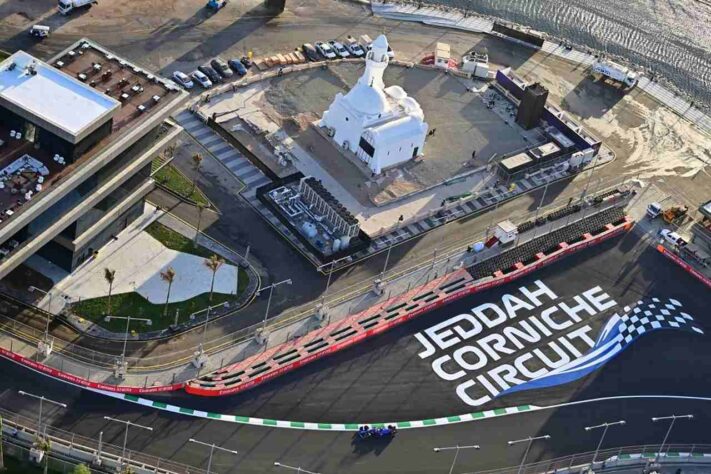 Data: 17 a 19 de março - A segunda etapa da temporada aconteceu na Arábia Saudita, no circuito de rua de Jeddah. A prova foi vencida por Sérgio Pérez, da Red Bull.