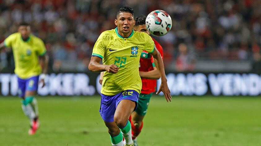 25/03/2023 - Brasil 1x2 Marrocos (amistoso): depois de seis anos sob o comando de Tite, cujo trabalho ficou marcado por não dar oportunidades aos jogadores do Brasileirão, o técnico interino Ramon Menezes levou a campo uma escalação cheia de novidades, como o atacante Rony, do Palmeiras.