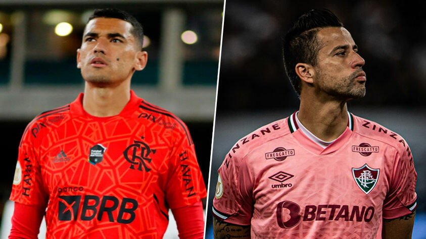 Santos (Flamengo) x Fábio (Fluminense)