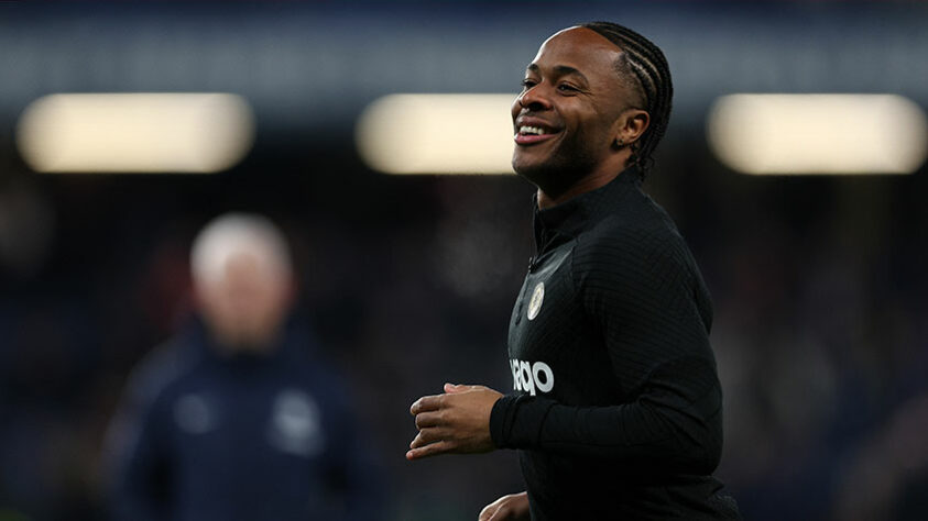 Raheem Sterling - Ponta esquerda de 28 anos, com contrato até junho de 2027. Valor de mercado: 70 milhões de euros (R$ 392 milhões)