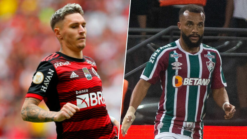 Varela (Flamengo) x Samuel Xavier (Fluminense)