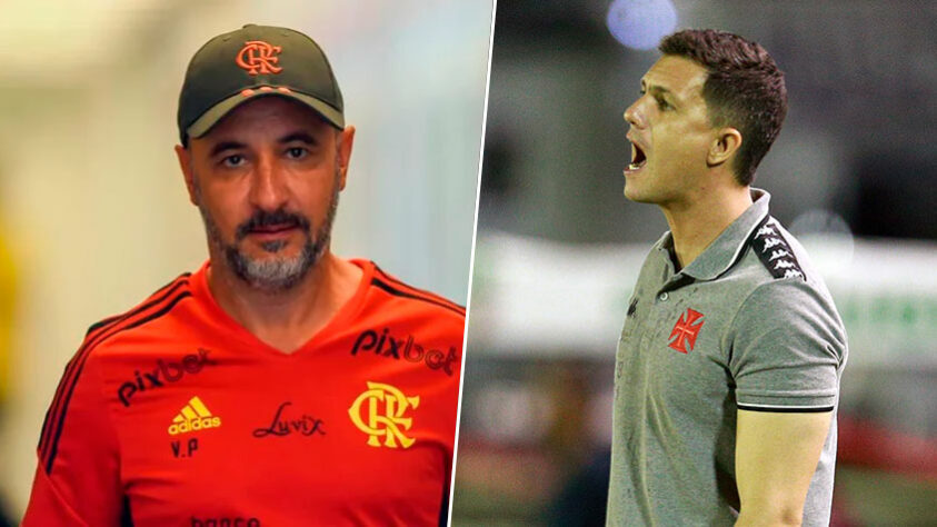Vítor Pereira (Flamengo) x Maurício Barbieri (Vasco)