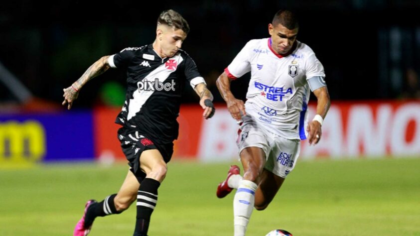 17º lugar: Luca Orellano (atacante - Vasco - 23 anos) - desvalorizou 3 milhões de euros (R$ 16,3 milhões) / atual valor de mercado: 5 milhões de euros (R$ 27,3 milhões) / queda de 37,5 % com relação ao valor anterior