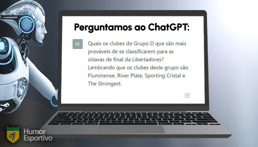 Perguntamos ao ChatGPT: quais os clubes do Grupo D são mais prováveis de se classificarem para as oitavas de final?