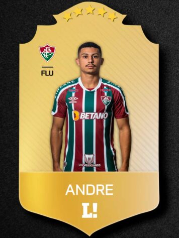 ANDRÉ - 7,0 - Dono do meio-campo. Facilita muito o jogo do ataque, já que faz a transição perfeita entre as linhas no esquema de Fernando Diniz. 