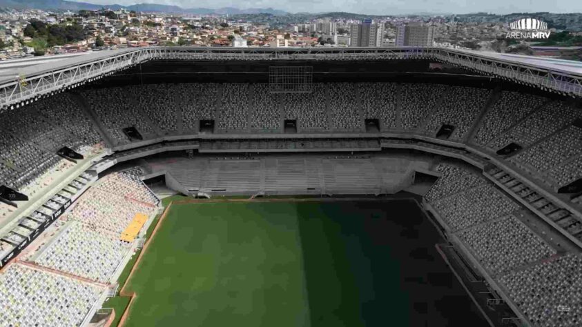 Veja como ficou o estádio do Atlético-MG.