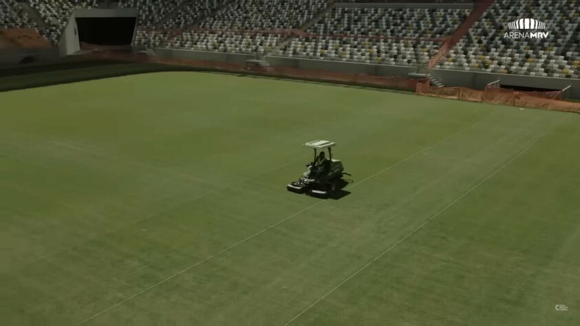 Veja como ficou o estádio do Atlético-MG.