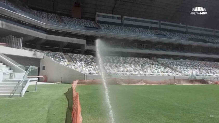 Veja como ficou o estádio do Atlético-MG.