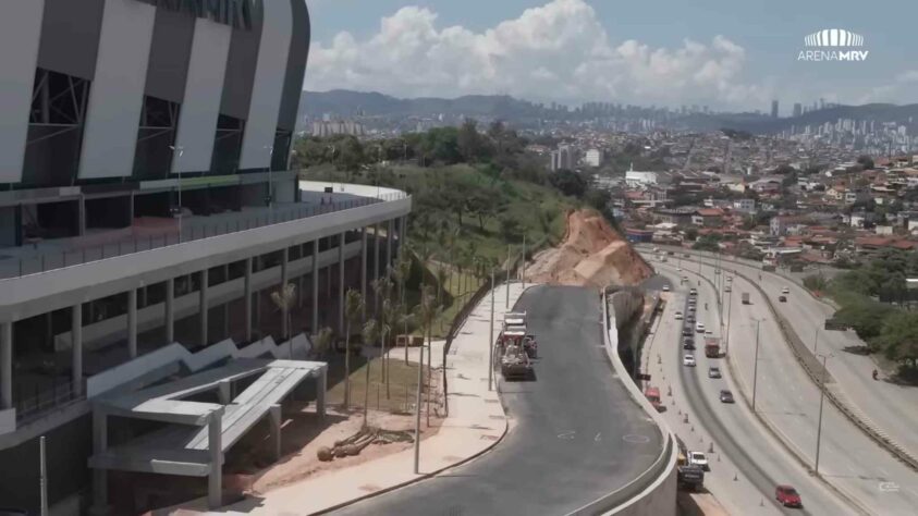 Veja como ficou o estádio do Atlético-MG.