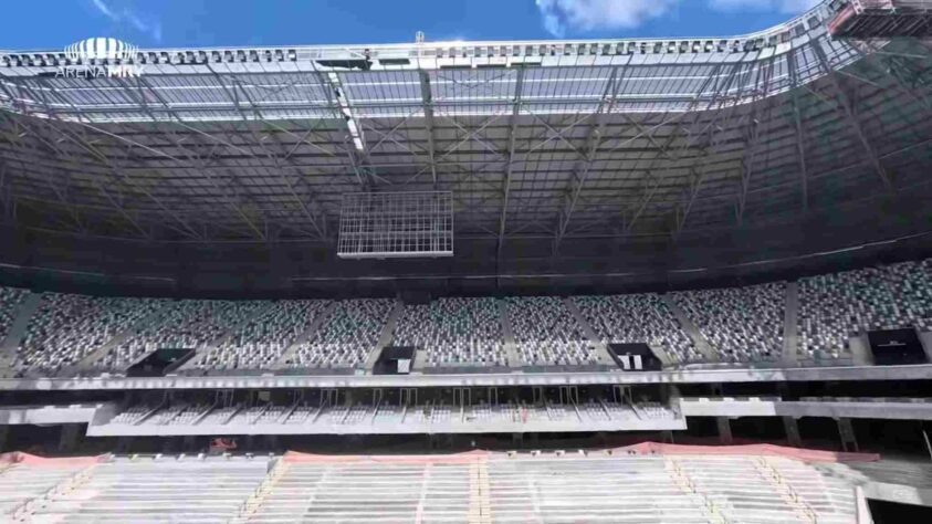 Veja como ficou o estádio do Atlético-MG.