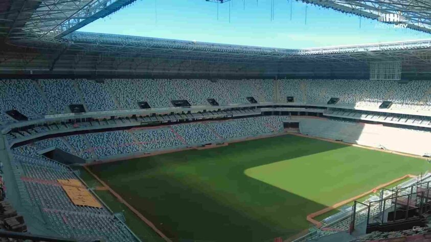 Veja como ficou o estádio do Atlético-MG.