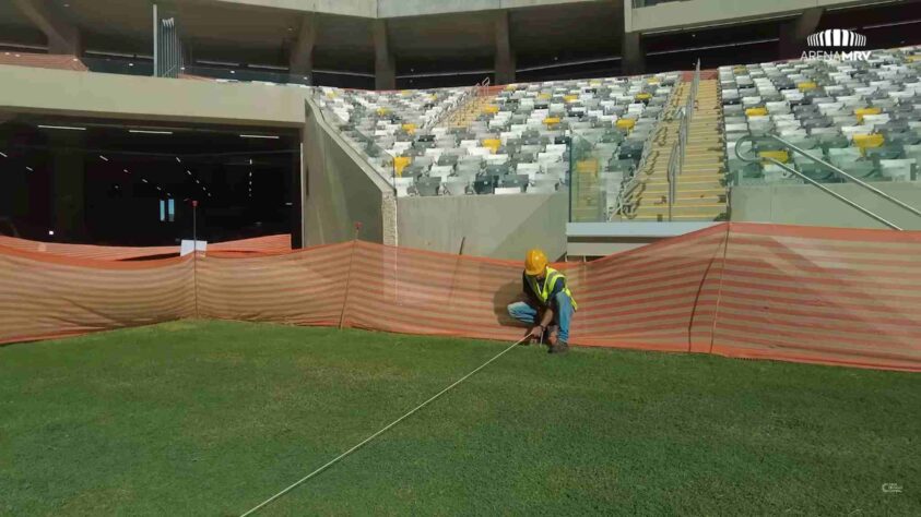 Veja como ficou o estádio do Atlético-MG.