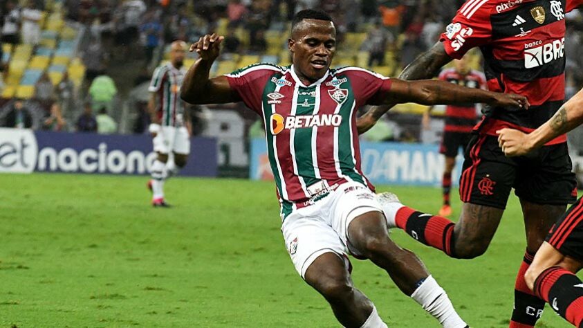 30º da lista - Jhon Arias, 25 anos, colombiano, do Fluminense: 8 milhões de euros (cerca de R$ 43,7 milhões).