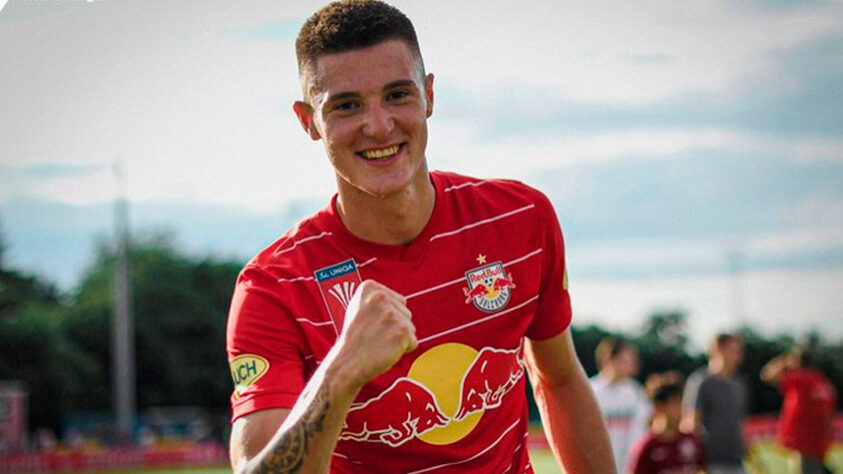 14º lugar: Benjamin Sesko (atacante - 19 anos - esloveno - jogador do Red Bull Salzburg, da Áustria)