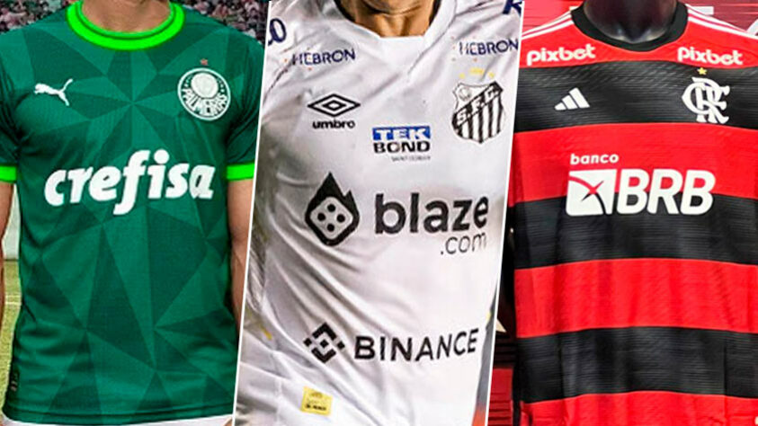 O Santos acertou com a “Blaze”, empresa do ramo de apostas esportivas, para ser o novo patrocinador master do clube e a primeira aparição na camisa aconteceu no jogo contra o Grêmio, na estreia das equipes no Brasileirão. Assim, os valores que o Peixe vai receber praticamente dobrarão em relação ao que recebia do antigo patrocinador. Nesta galeria, confira quanto cada equipe da Série A recebe do seu principal parceiro!