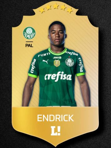 Endrick - 6,0 - Entrou no segundo tempo e não teve nenhum momento de destaque.