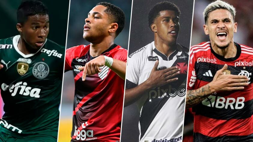 Veja os jogadores favoritos à artilharia do Brasileirão 2023