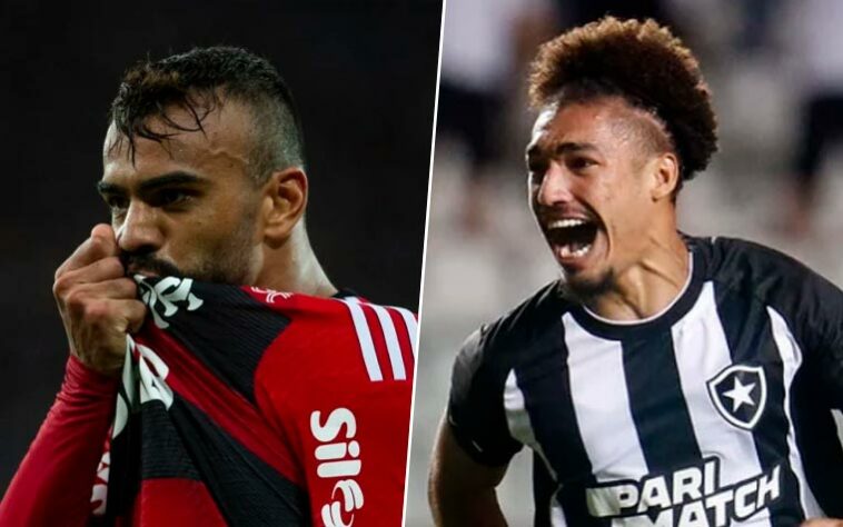 Fabricio Bruno (Flamengo) x Adryelson (Botafogo)