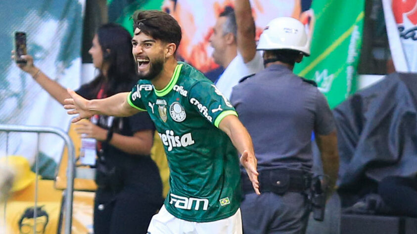 Em menos de dez minutos em campo, Flaco Lopéz marcou o quarto do Verdão.