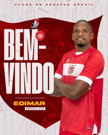FECHADO - O CRB anunciou dois novos reforços para a temporada. Além do lateral-esquerdo Edimar, ex-Vasco, o clube alagoano também contratou o volante Léo Silva, que chega emprestado pelo São Paulo.