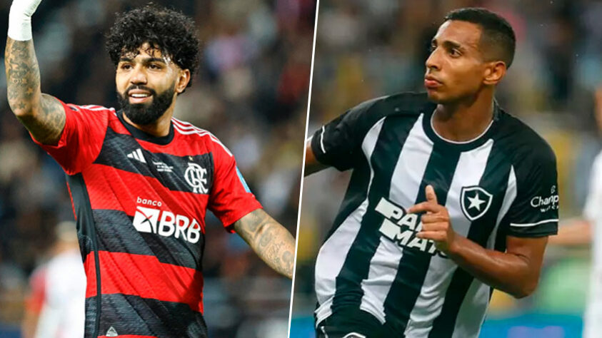 Gabigol (Flamengo) x Victor Sá (Botafogo)