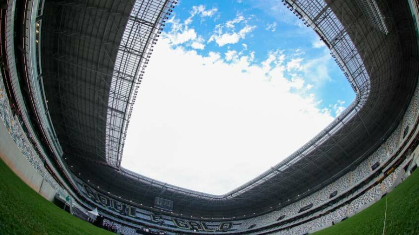 O estádio tem capacidade para 46 mil torcedores. Antes, o local pertencia à MRV, mas foi comprado por Rubens Menin e doado ao Galo.