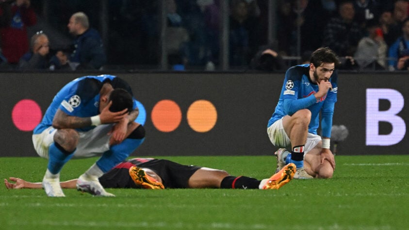 Napoli – Os italianos fizeram a melhor campanha da história do clube nesta edição de 2022/23 e se despediram da Champions após serem eliminados para o Milan nas quartas de final.