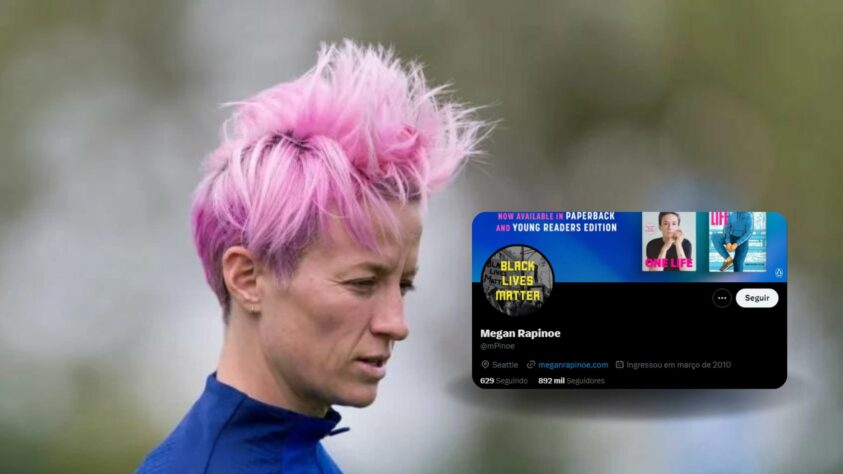 Megan Rapinoe - atacante da seleção feminina dos EUA