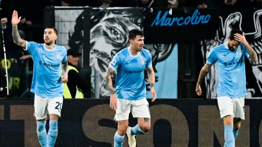 Temporada 2020-21: Lazio (foto), Atalanta e Juventus - Fase: oitavas de final