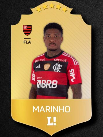 MARINHO - 5,0 - Tentou tornar o Flamengo ainda mais ofensivo e levou perigo pelos lados. Exigiu Lucas Perri em conclusão difícil.