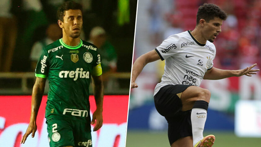 Marcos Rocha (Palmeiras) x Rafael Ramos (Corinthians)